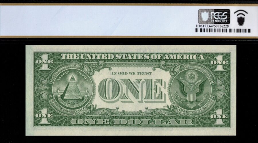 1963 $1 FRN J31313131A 64Q