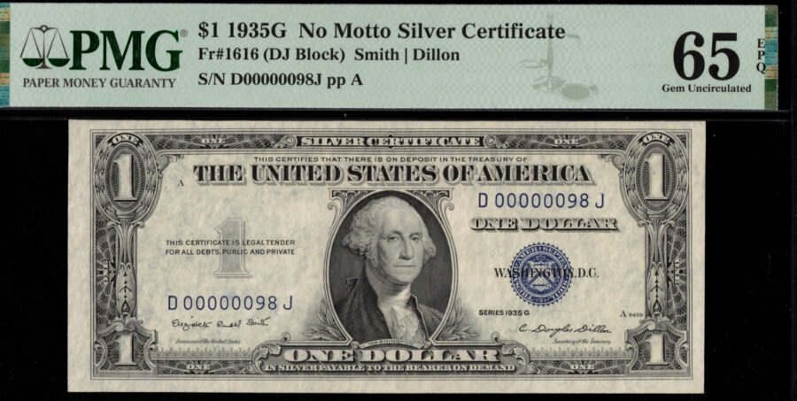 #2 1935 $1 SILVERS #00000098