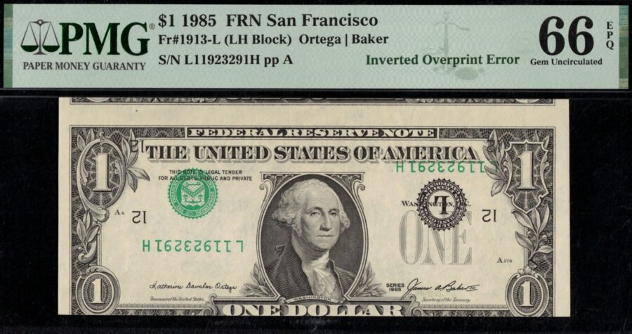 1985 $1 FRN "INVERTED 3RD" 66Q