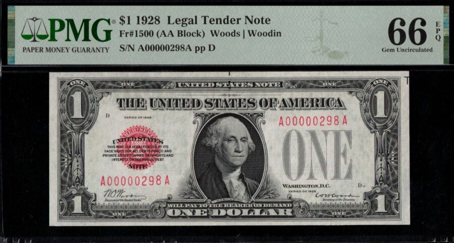 1928 $1 L.T A00000298A 66Q