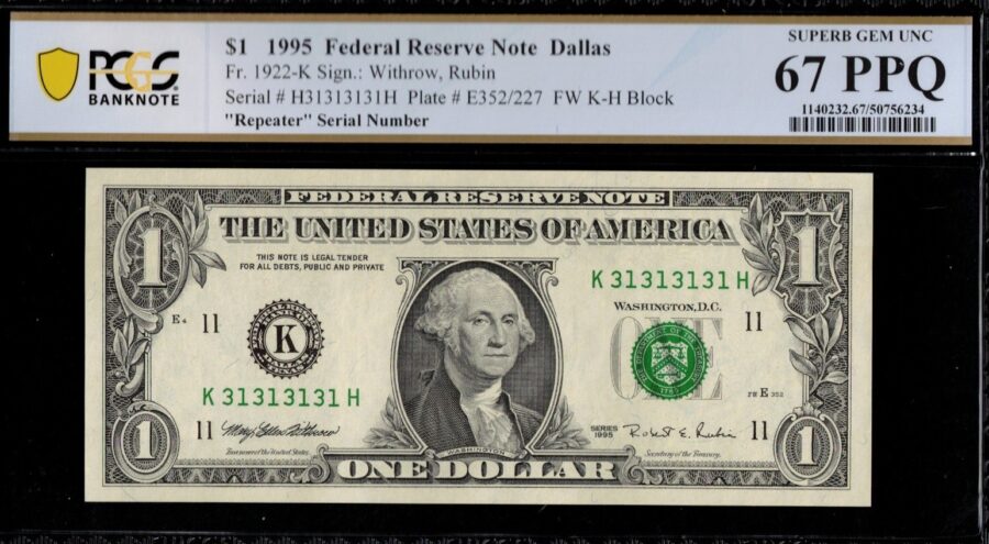 1995 $1 FRN K31313131H 67Q