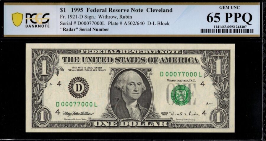 1995 $1 FRN D00077000L 65Q