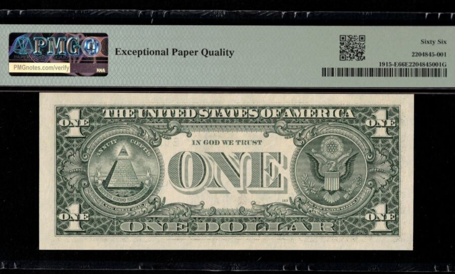 1988A $1 FRN E02222220G #66Q