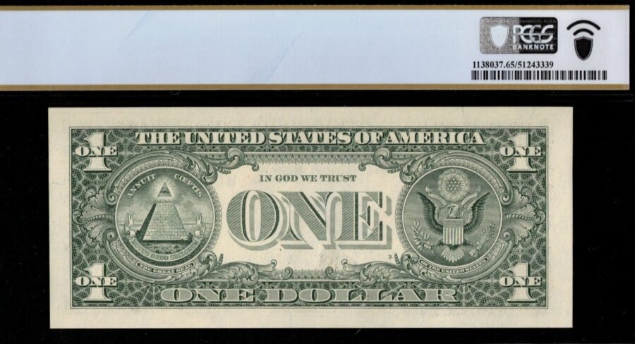 2009 $1 FRN B00000500B 65PPQ