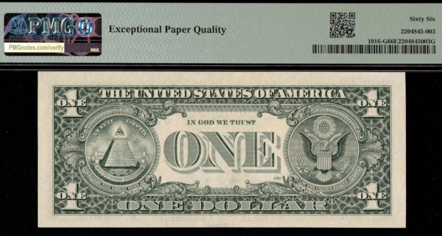 1988A $1 FRN G22200222U #66EPQ