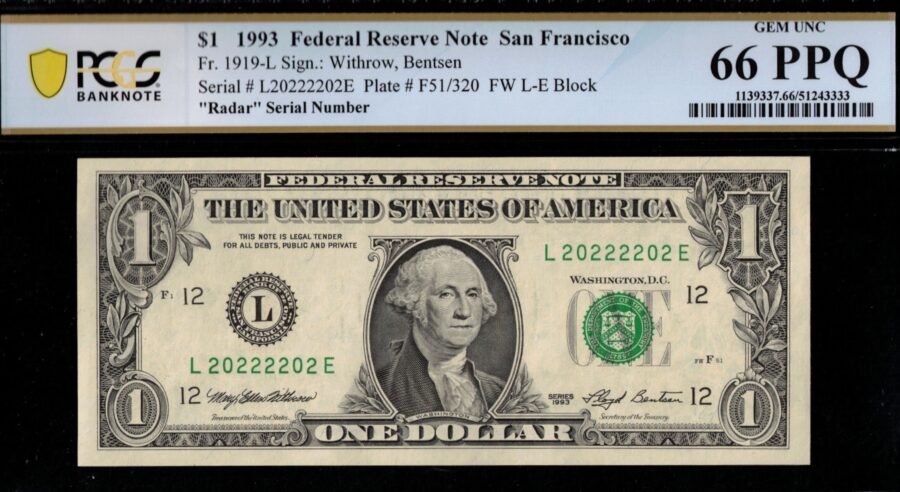1993 $1 FRN L20222202E 66Q
