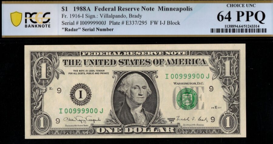 1988A $1 FRN I000999900J 64Q