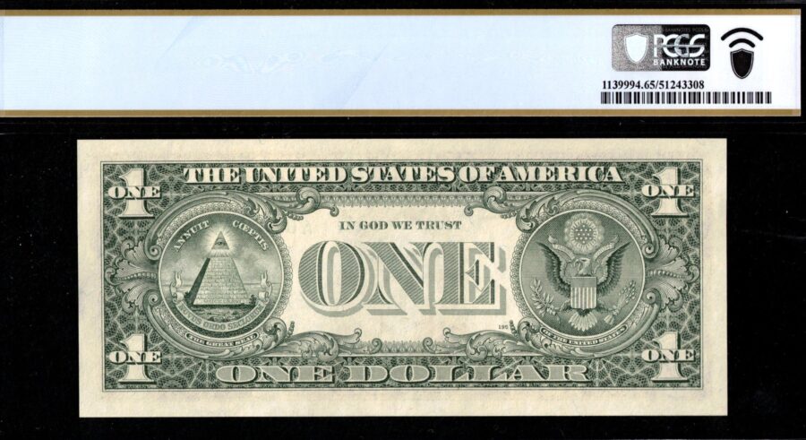 1988A $1 FRN A07077070E 65Q