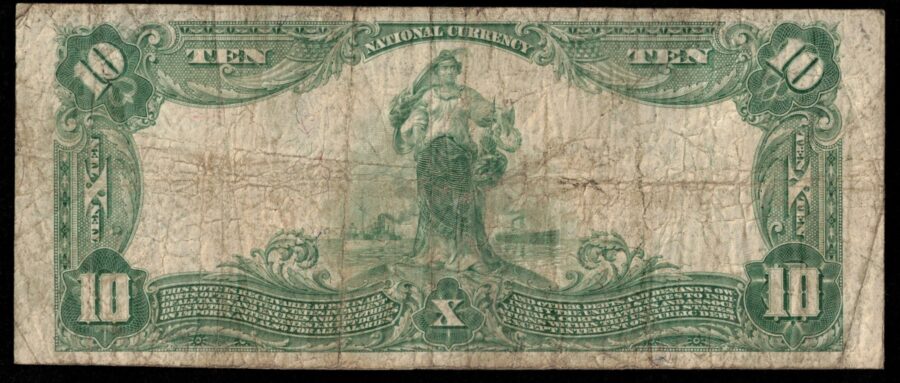 1902 $10 TRIGG NB OF GLASGOW KY