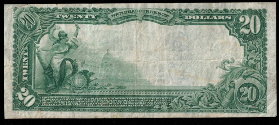 1902 $20 2ND NB CUMBERLAND MD