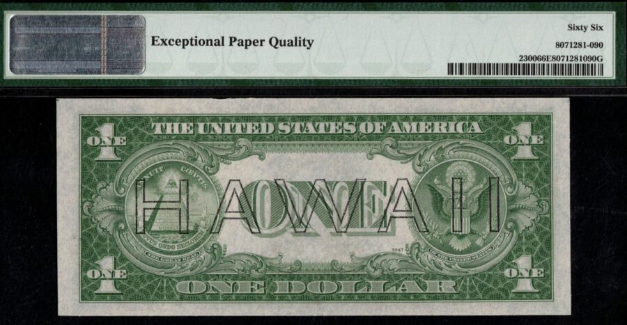1935A $1 S.C "HAWAII" S54514768C 66Q