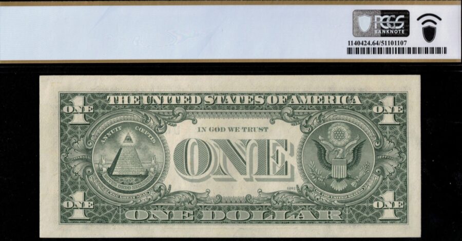 1969 $1 FRN D00555500B 64Q
