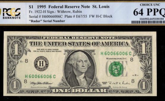 1995 $1 FRN H60066006C 64Q