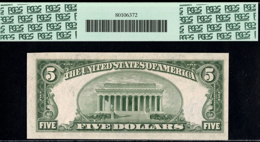 1950 $5 FRN B00000018A 64Q