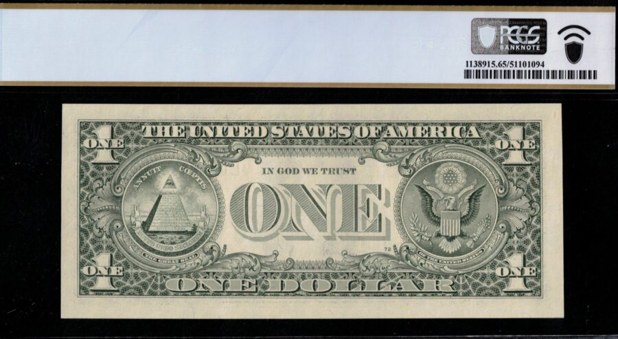 1988A $1 FRN L04444440J 65Q