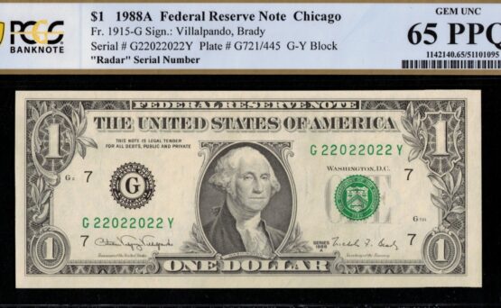 1988 $1 FRN G22022022Y 65Q