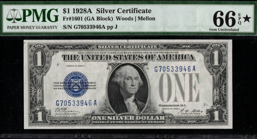 1928A $1 S.C G70533946A 66Q*