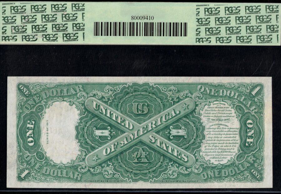 FR-36 1917 $1 A60A P.C.G.S #58PPQ