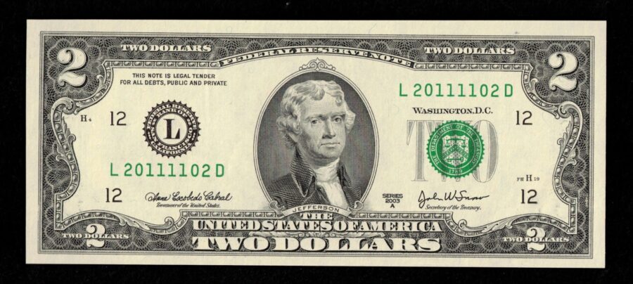 2003A $2 FRN L20111102D #2011