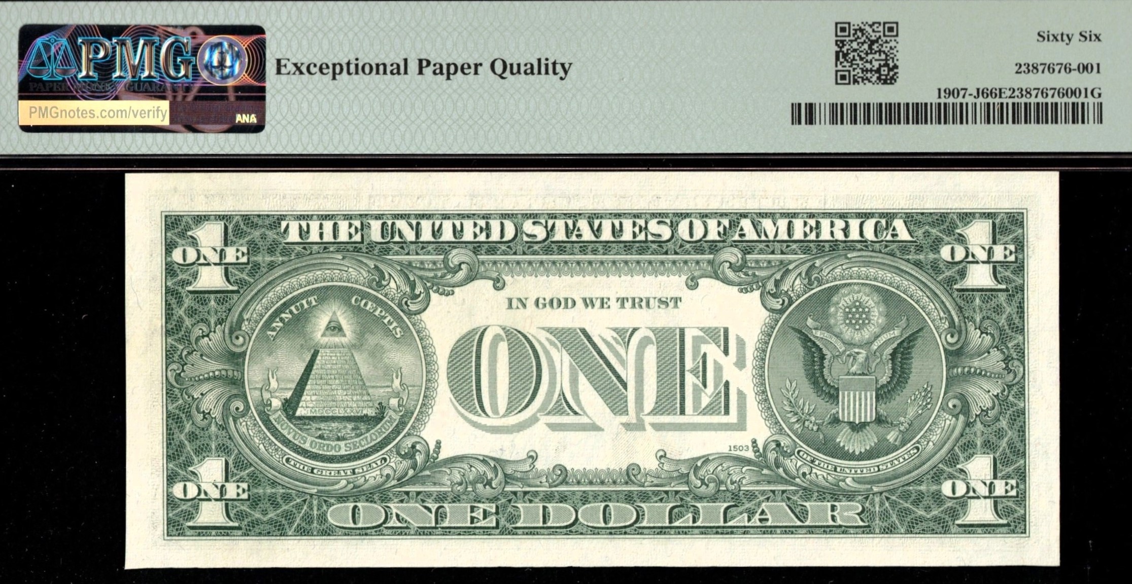 1969 $1 FRN J00000001A 66Q