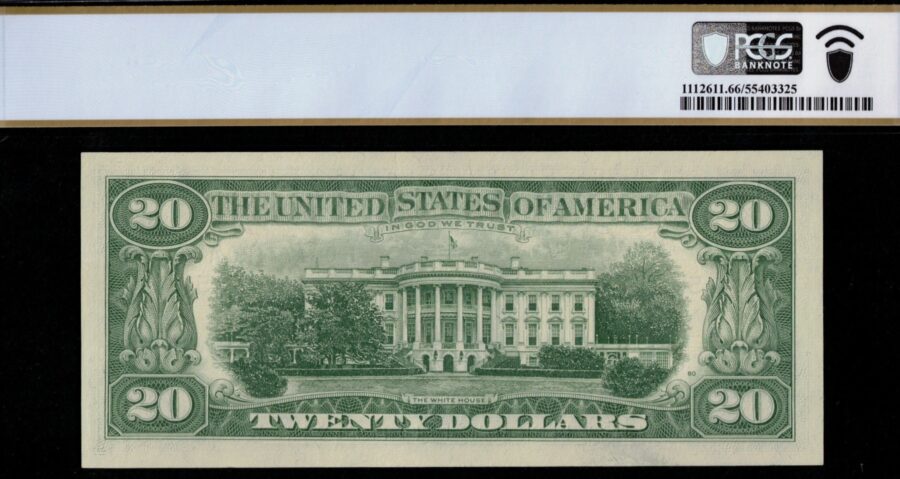1969 $20 FRN E00777700A 66PPQ