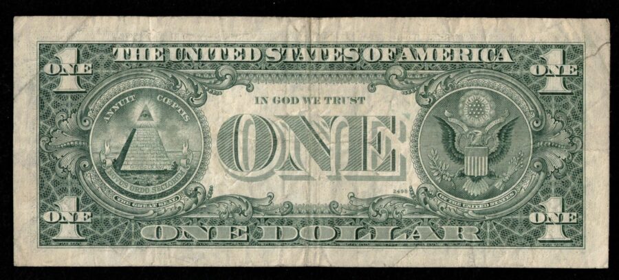 1977 $1 FRN MISMATCH #666/667