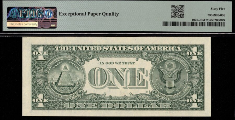 2003 $1 FRN J88888888A #65Q