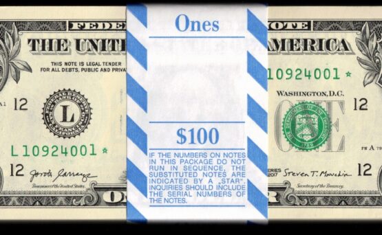 2017 $1 FRN "BEP-STAR=PACK" FANCY