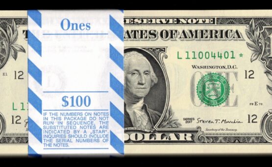 2017 $1 FRN "BEP-STAR=PACK" FANCY