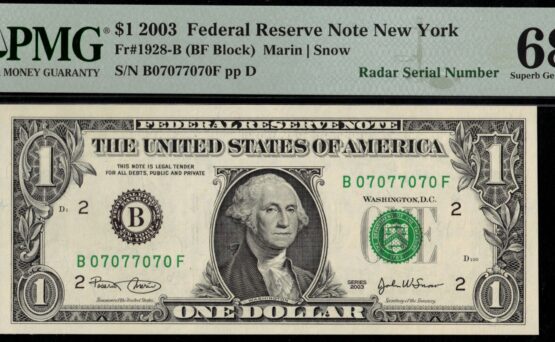 $1 2003 FRN B07077070F 68Q