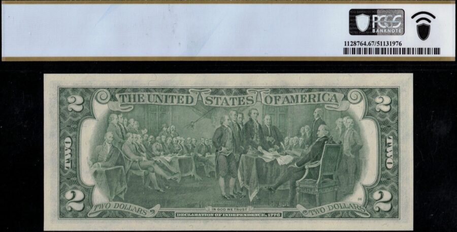 $2 1976 FRN B/H MIS-MATCH