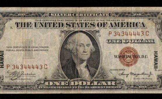 1935A $1 S.C HAWAII P34344443C