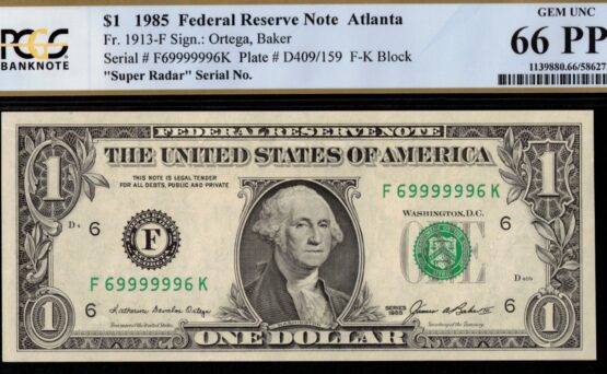 1985 $1 FRN F69999996K 66Q