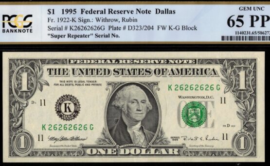 1995 $1 FRN K26262626G 65Q