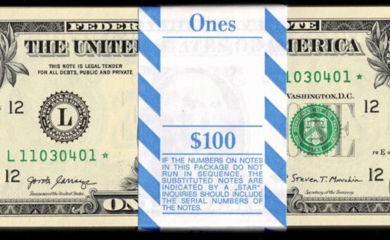 2017 $1 SOLID STAR ERROR-PACK BP