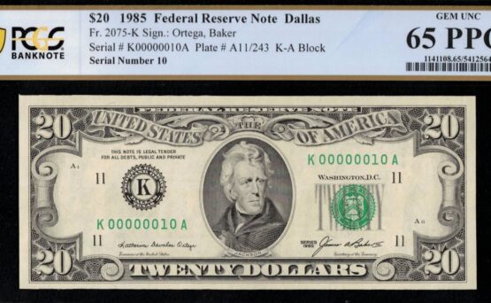 $20 GROUP SET 00000006-7-8-9-10