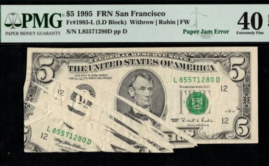 1995 $5 FRN JAM ON IT 40Q
