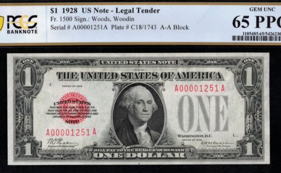 1928 $1 L.T A00001251A 65Q