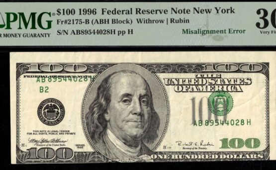 1996 $100 FRN MIS-ALIGN 30Q