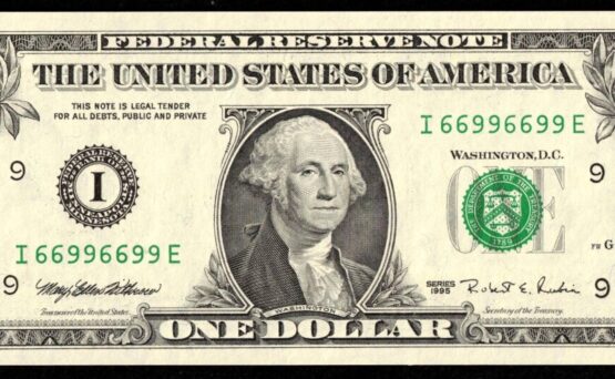 1995 $1 FRN I66996699E 6/9'S