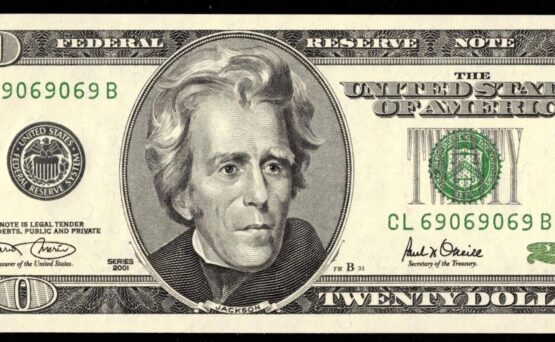 2001 $20 FRN CL69069069B