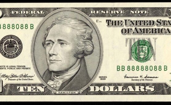 1999 $10 FRN BB88888088B