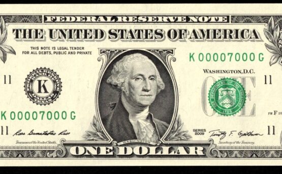 2009 $1 FRN K00007000G