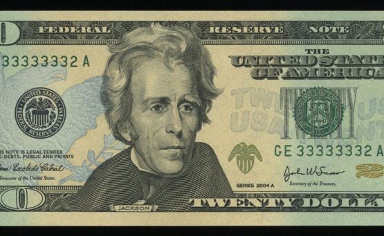 2004A $20 FRN CE33333332A GEM