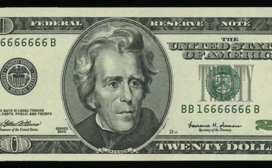 1999 $20 FRN BB16666666B CH/CU