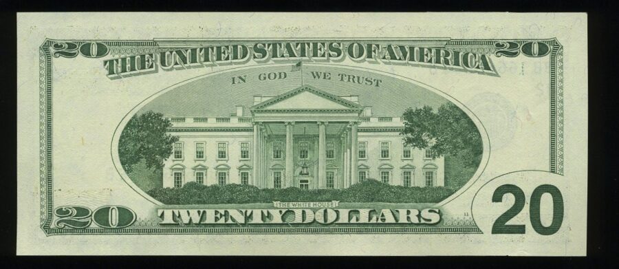 1999 $20 FRN BB16666666B CH/CU