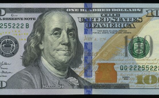 2021 $100 FRN QG22255222B