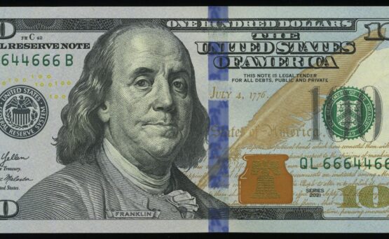 2021 $100 FRN QL66644666B