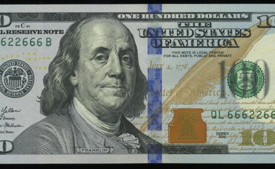 2021 $100 FRN QL66622666B