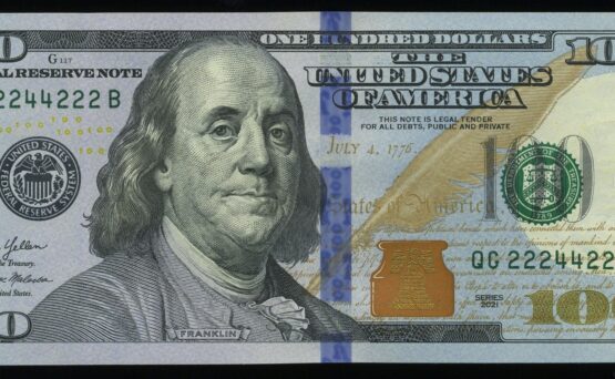 2021 $100 FRN QG22244222B